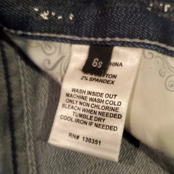 ❤EXPRESS ULTRA SKINNY JEANS, SIZE 6S (28 SHORT) - Picture 2 of 3